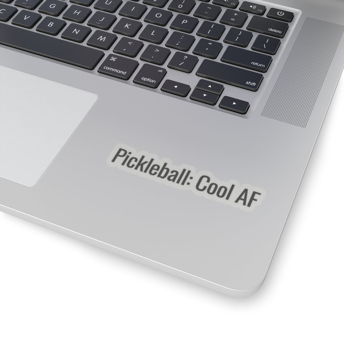 Pickleball: Cool AF Kiss Cut Sticker
