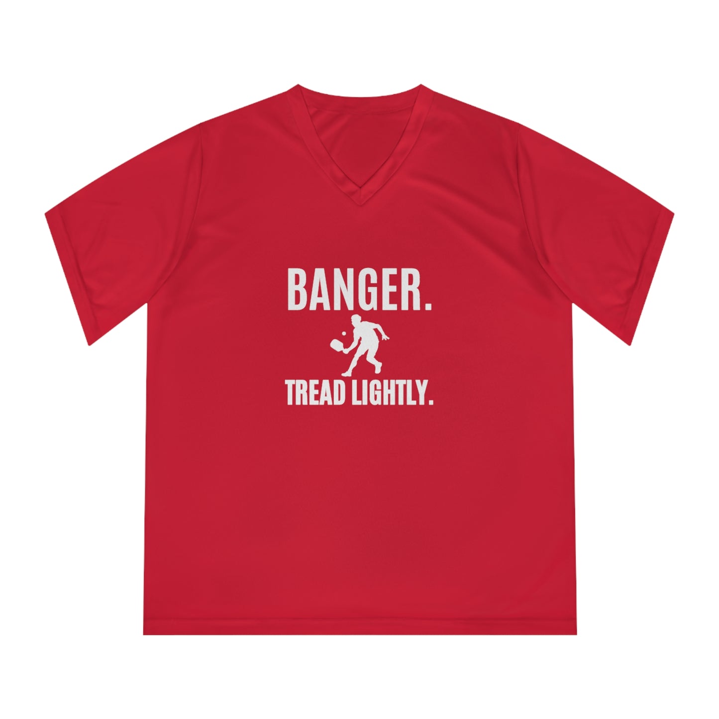 Banger. Tread Lightly. Women's Performance V-Neck