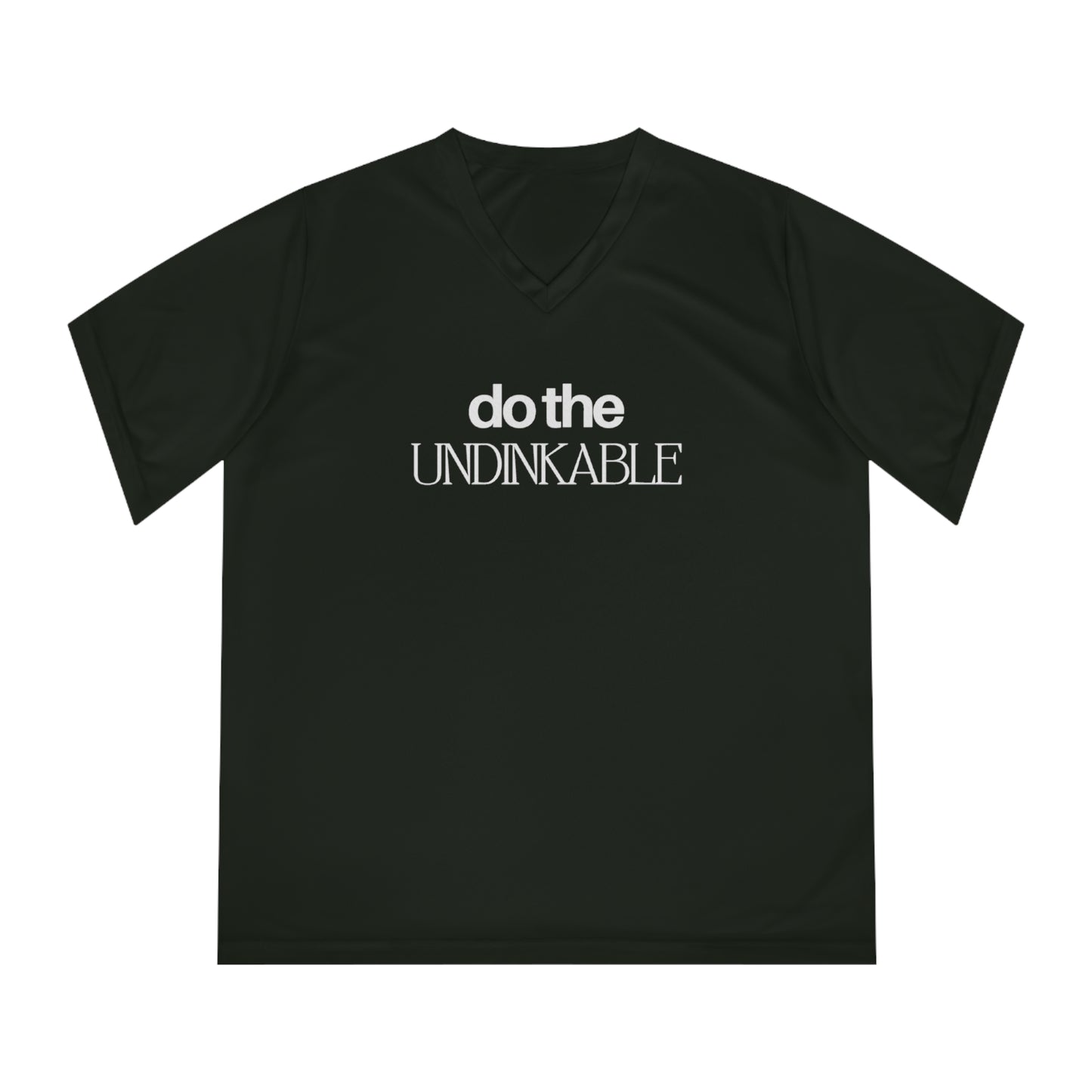 Do The Undinkable Women's Performance V-Neck