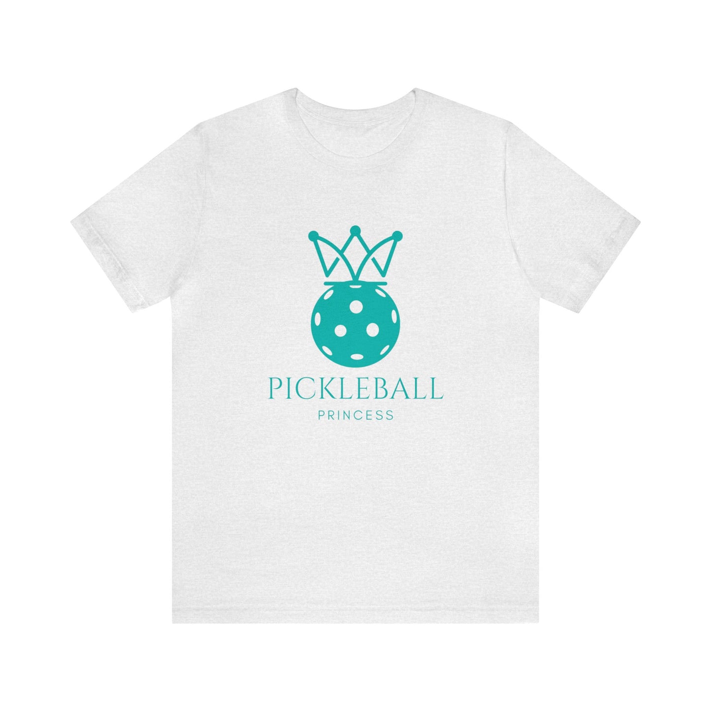 Pickleball Princess Tiffany Blue Imprint. Bella+Canvas