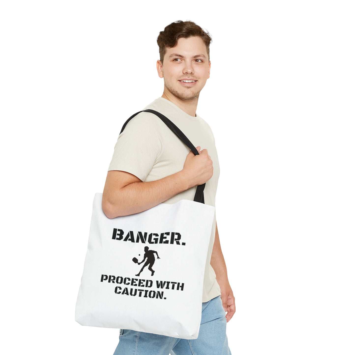 Banger. Proceed With Caution. Tote Bag