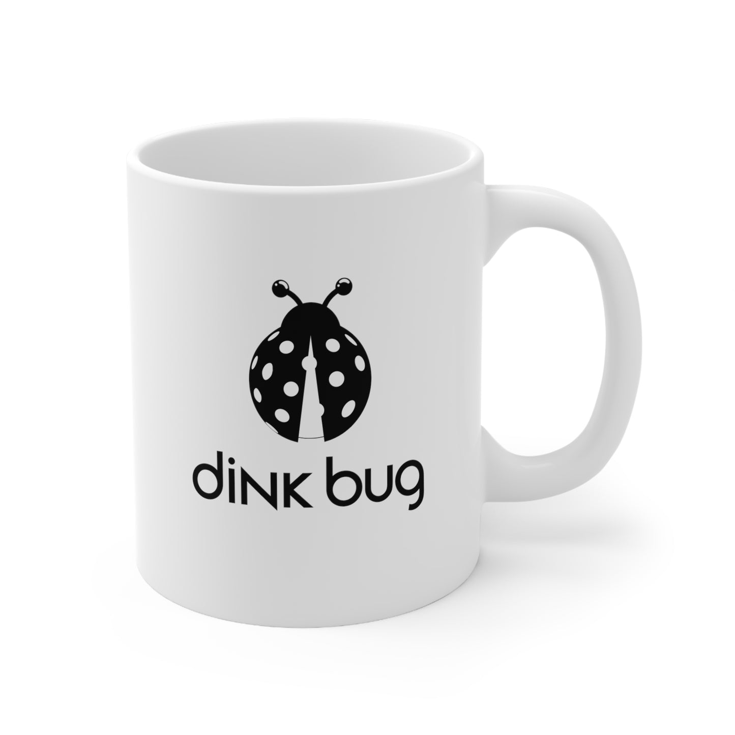 dink bug 11 Oz White Coffee Mug