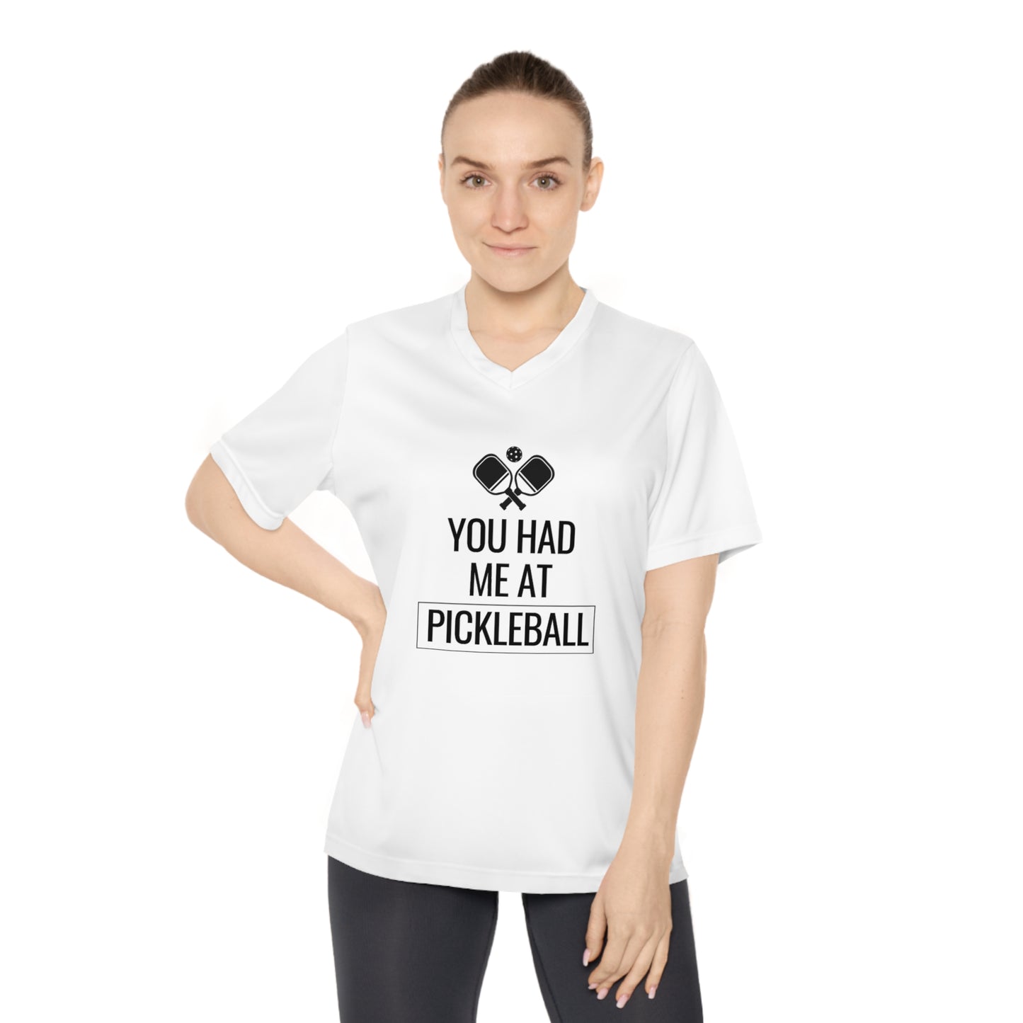 You Had Me At Pickleball Women's Performance V-Neck