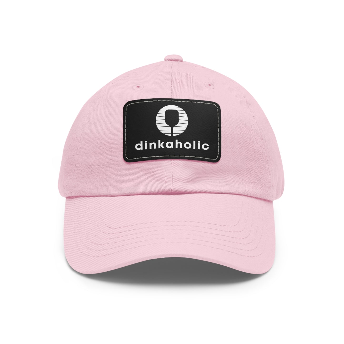 Dinkaholic Baseball Cap with Leather Patch