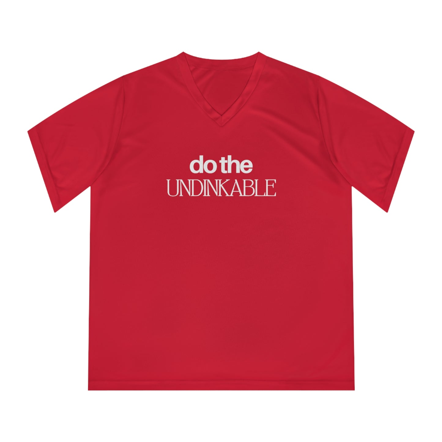 Do The Undinkable Women's Performance V-Neck