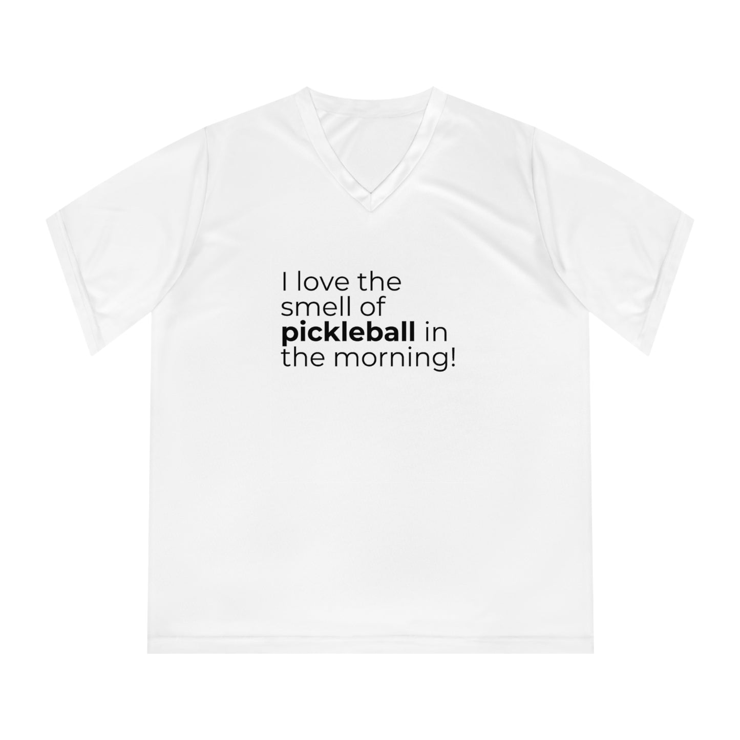 I Love The Smell Of Pickleball In The Morning Women's Performance V-Neck