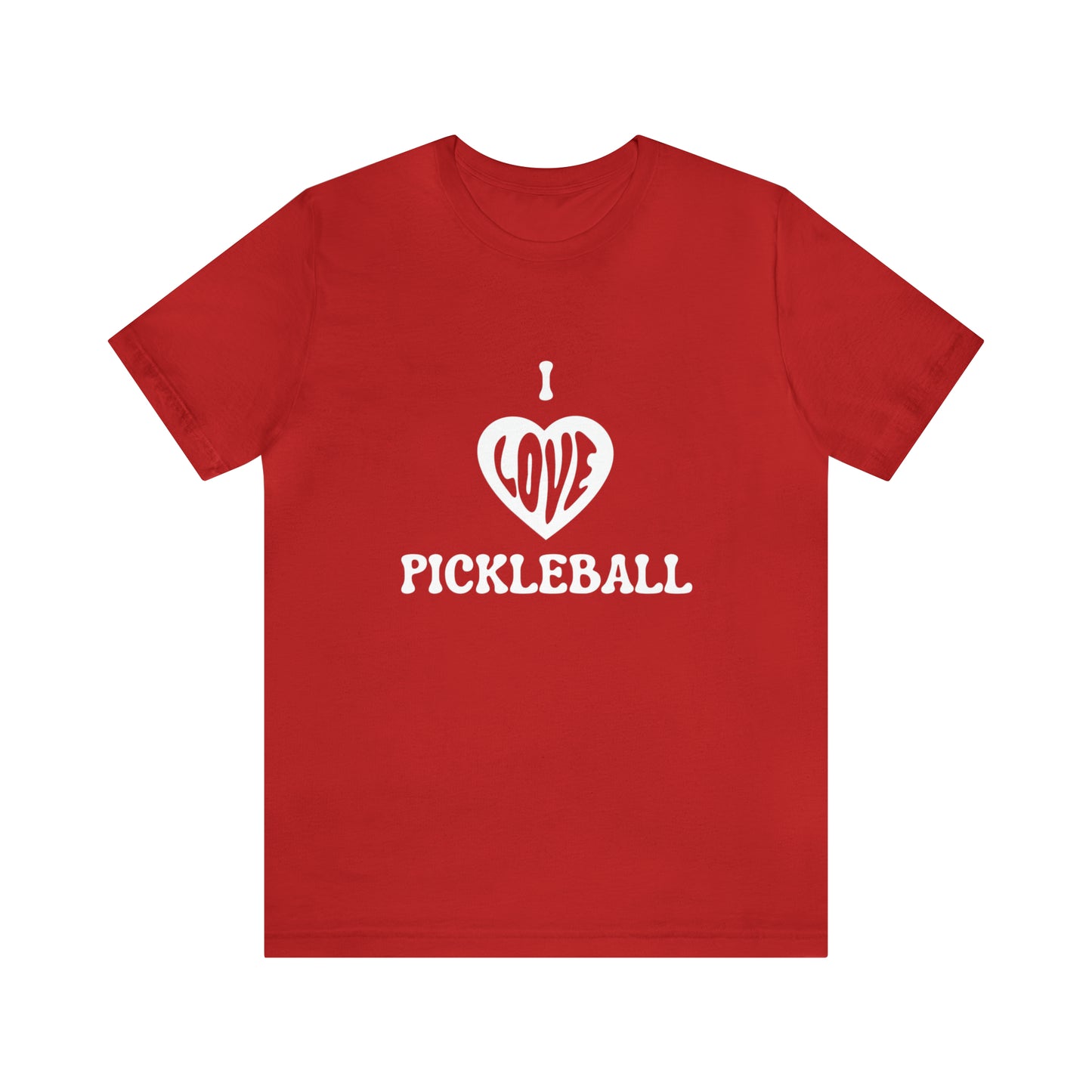 I Love Pickleball Bella+Canvas