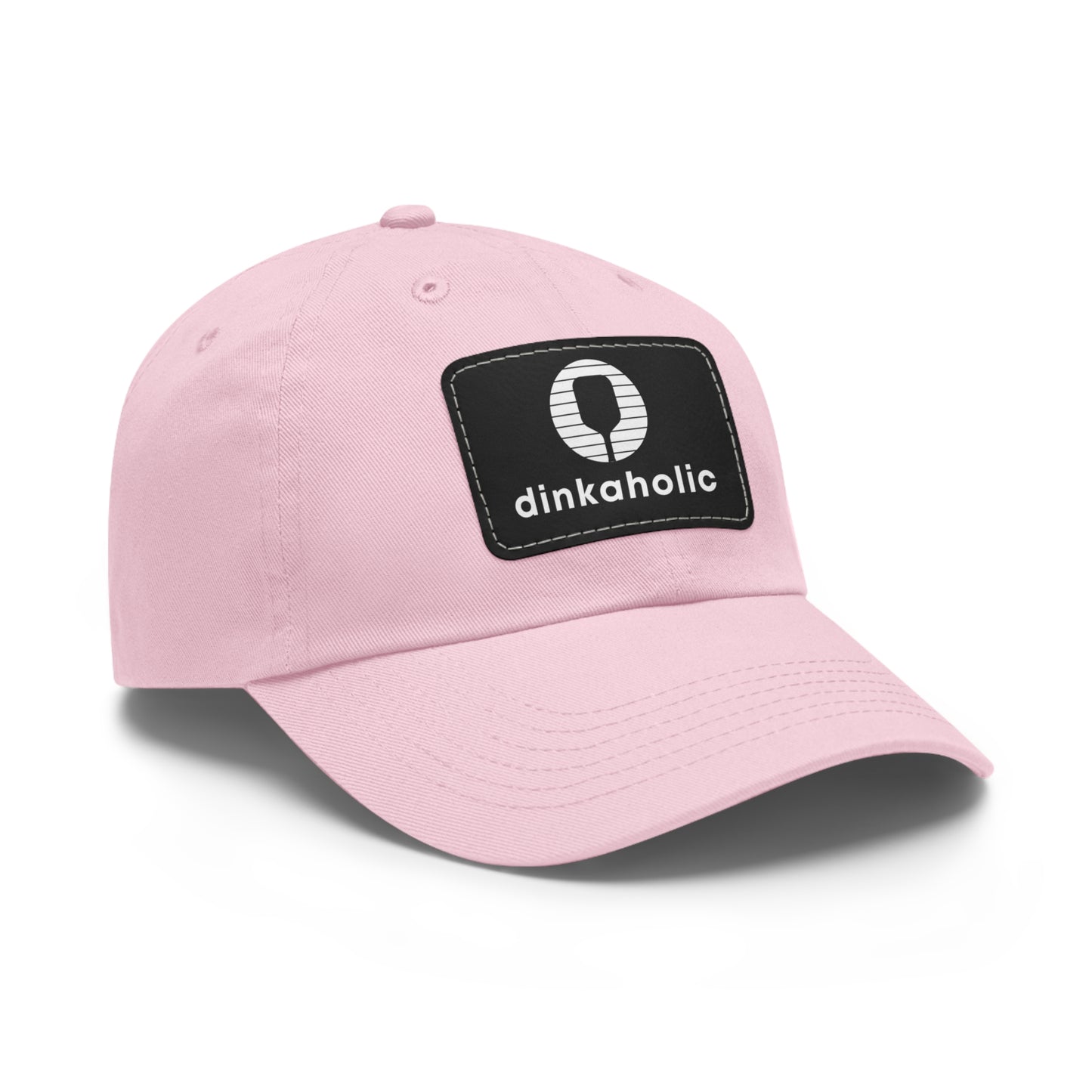 Dinkaholic Baseball Cap with Leather Patch