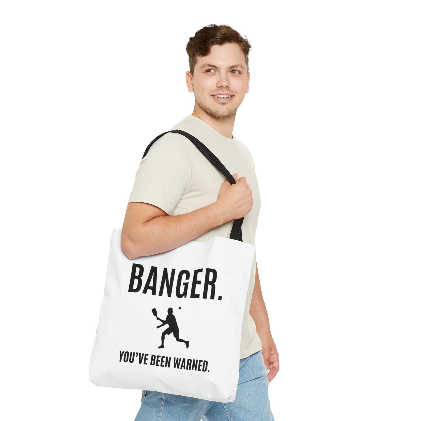 Banger. You've Been Warned. Tote Bag