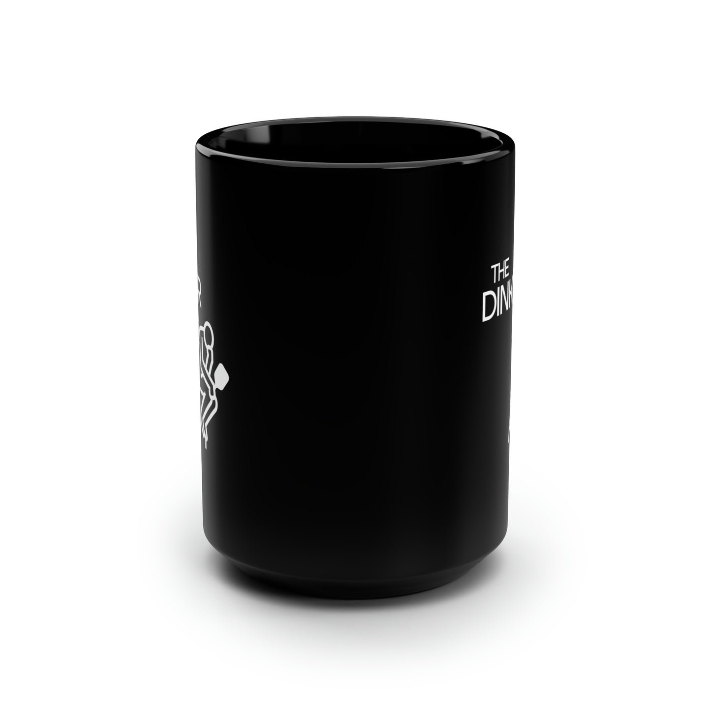 The Dinker 15 Oz Black Coffee Mug