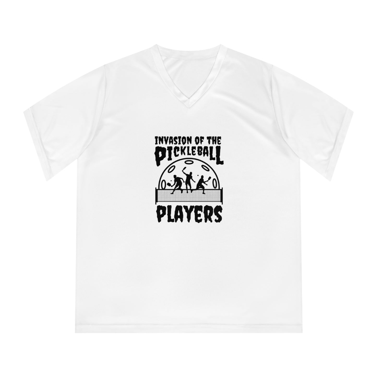 Invasion of the Pickleball Players Women's Performance V-Neck