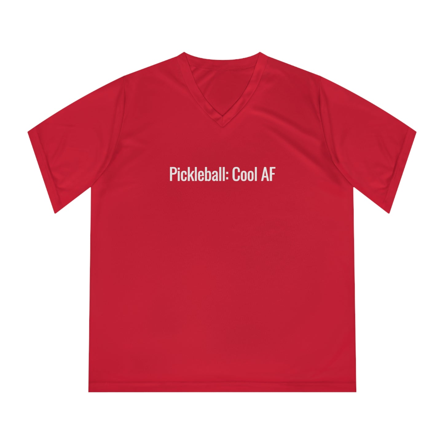 Pickleball: Cool AF Women's Performance V-Neck
