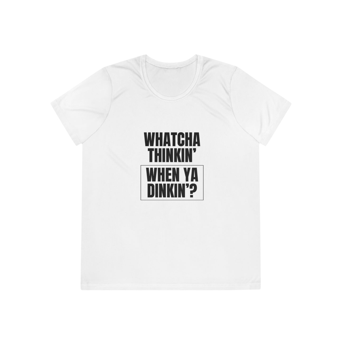 Whatcha Thinkin' When Ya Dinkin'? Women's Moisture Wicking