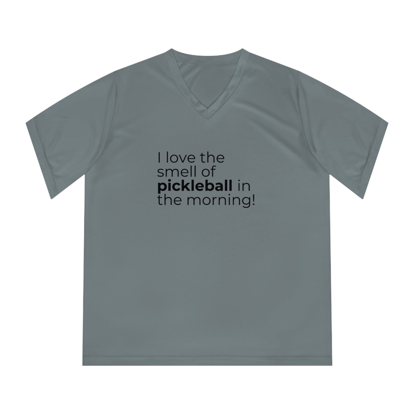 I Love The Smell Of Pickleball In The Morning Women's Performance V-Neck