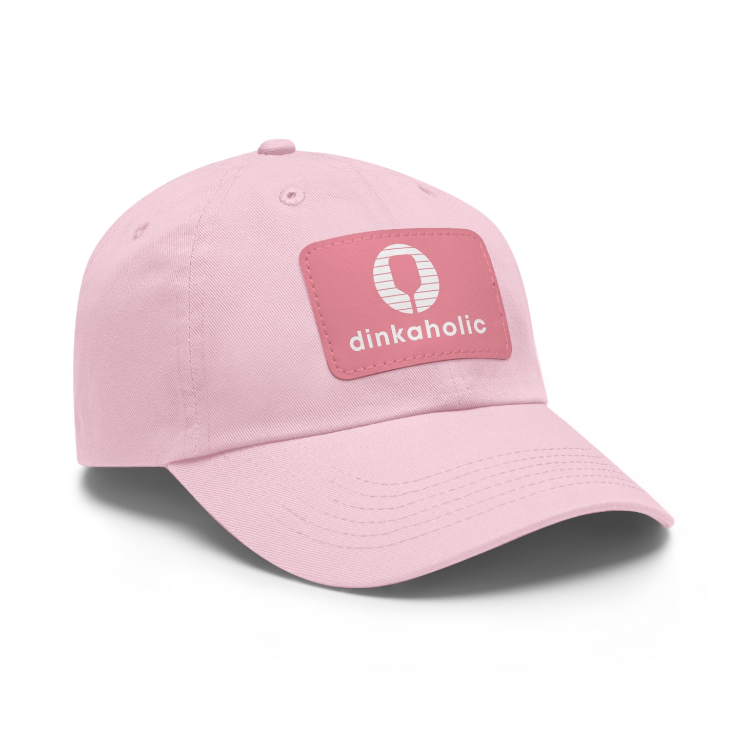 Dinkaholic Baseball Cap with Leather Patch