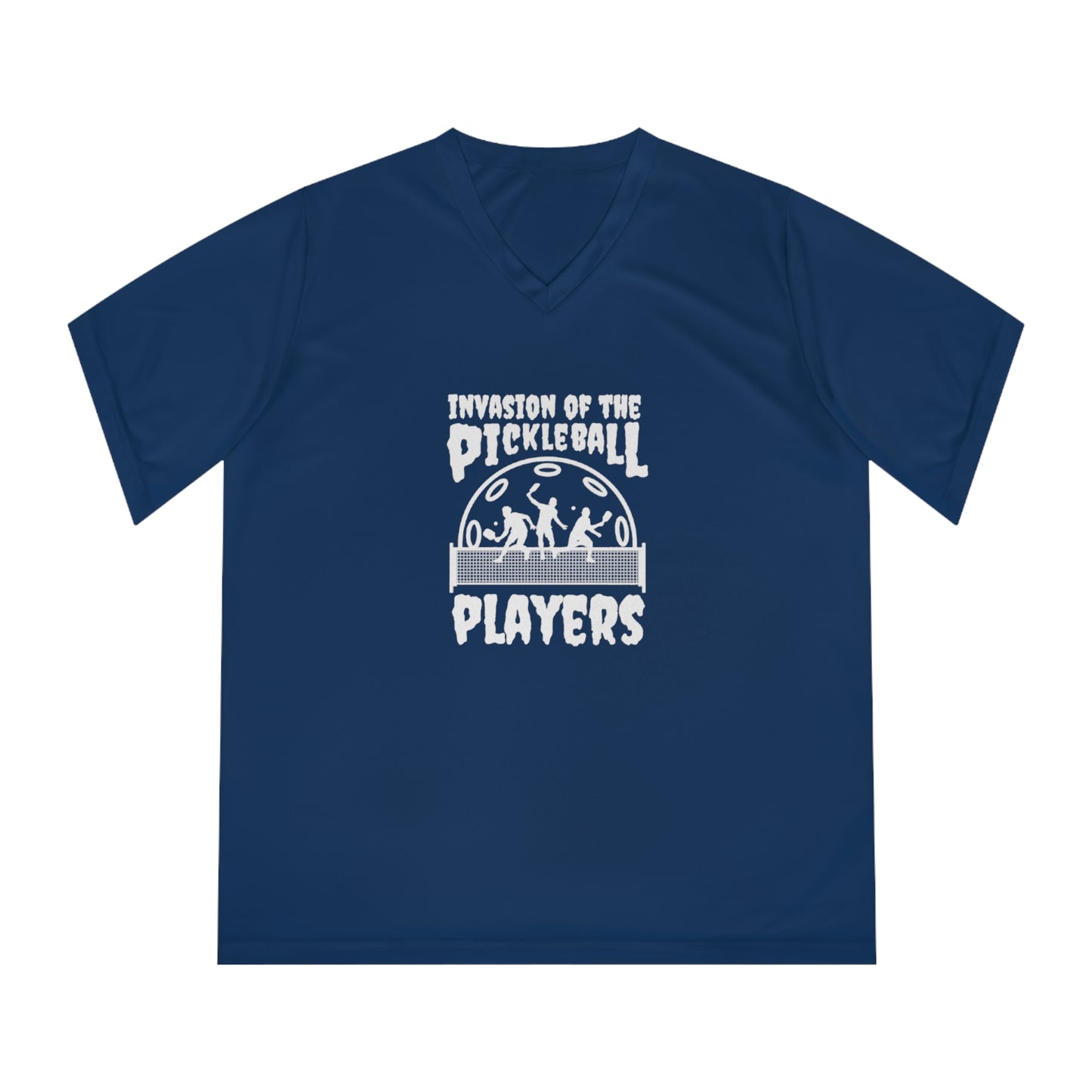 Invasion of the Pickleball Players Women's Performance V-Neck