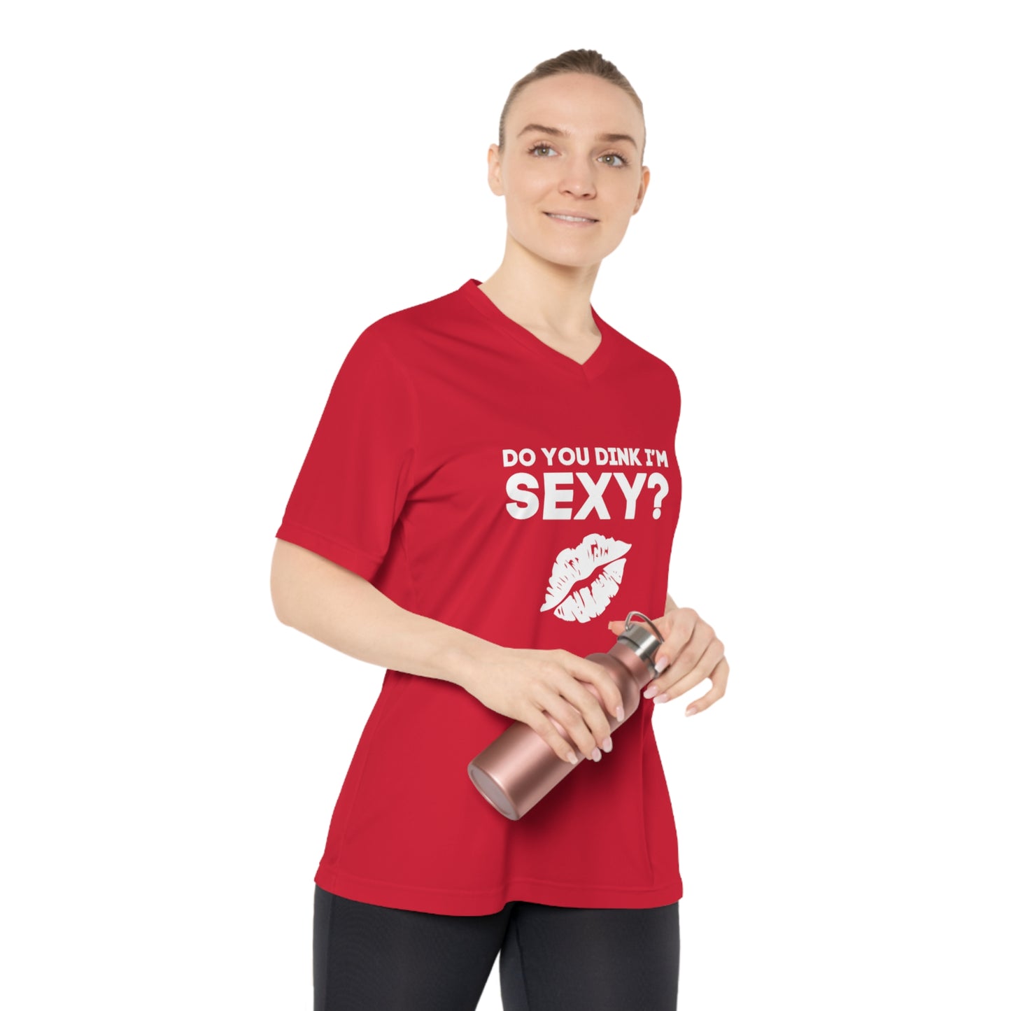 Do You Dink I'm Sexy? Women's Performance V-Neck