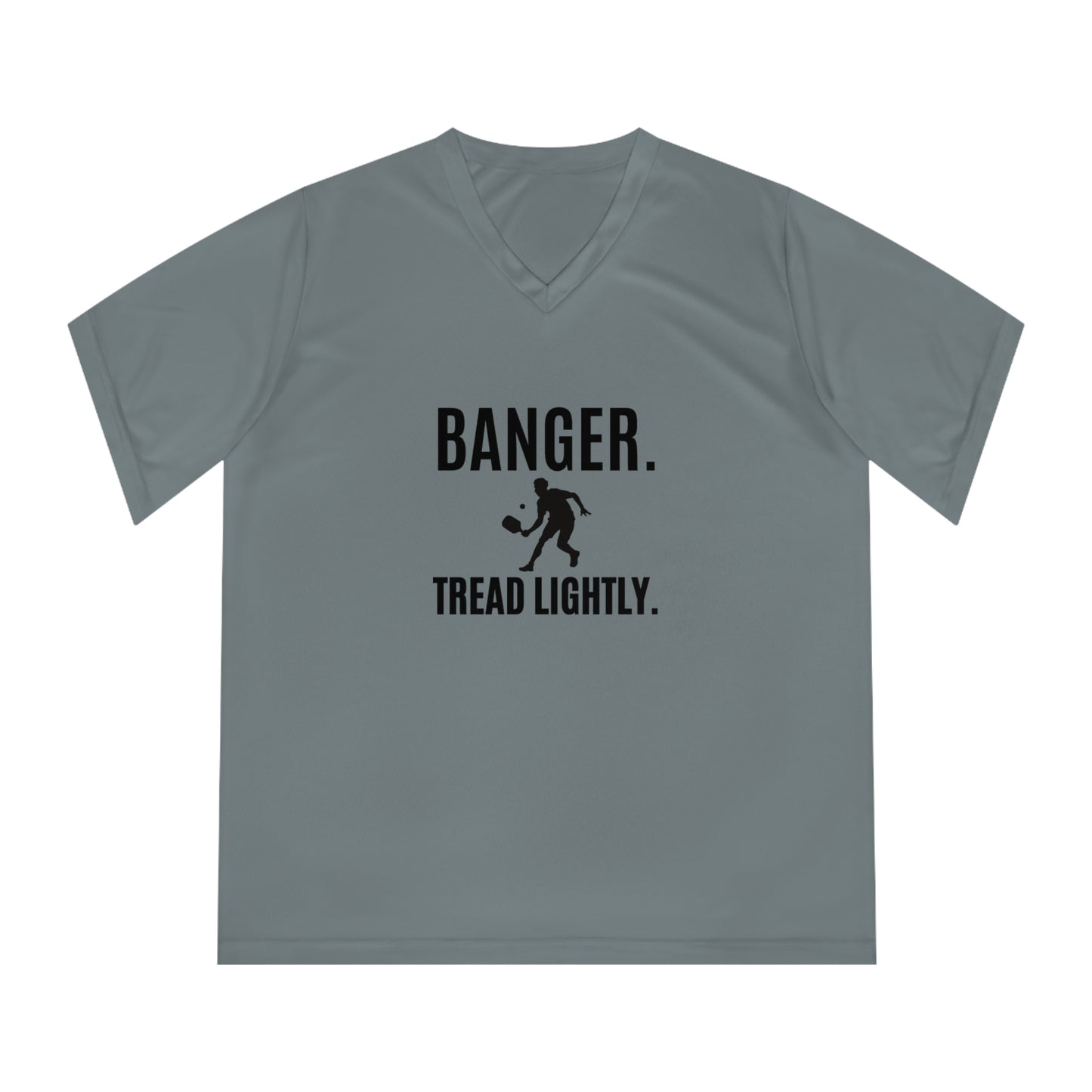 Banger. Tread Lightly. Women's Performance V-Neck