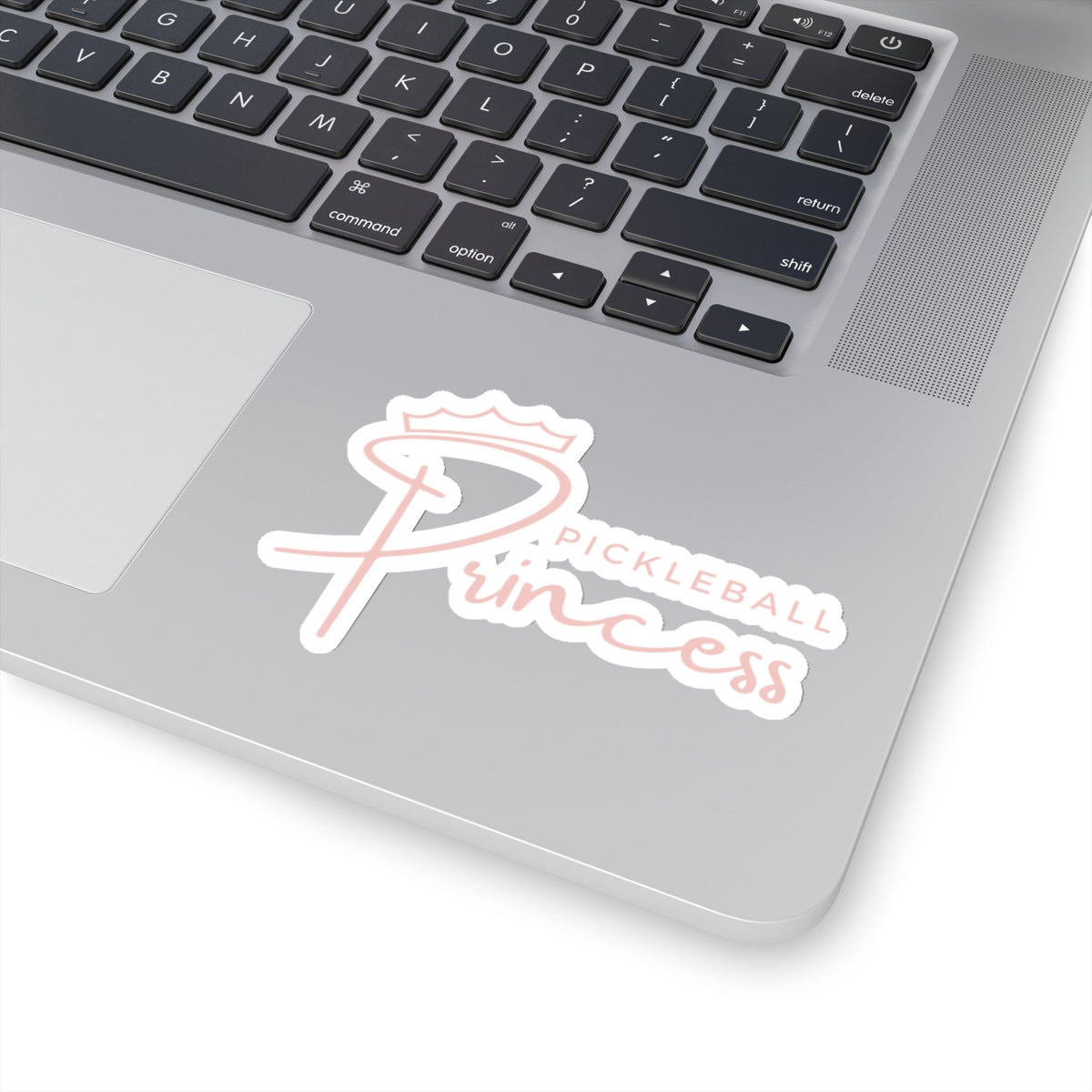 Pickleball Princess Pink Imprint Kiss Cut Sticker
