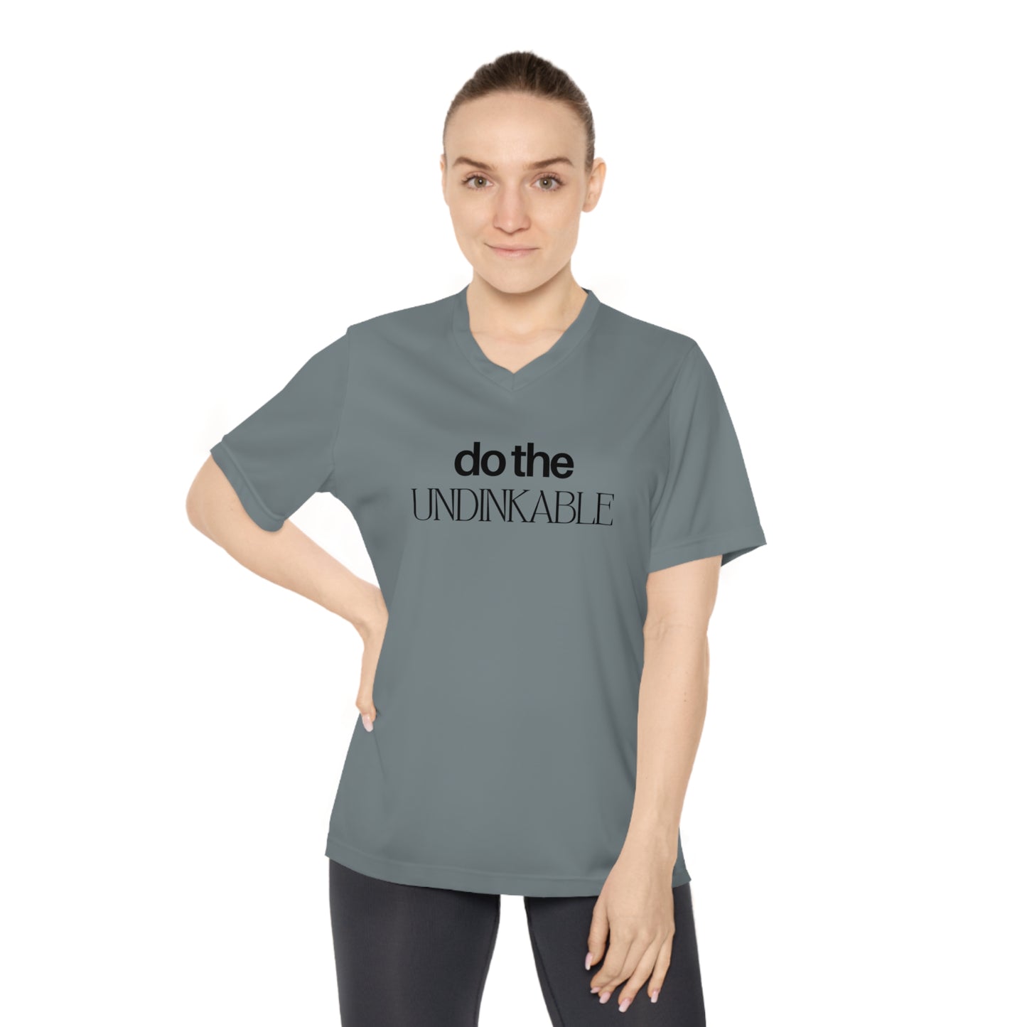 Do The Undinkable Women's Performance V-Neck