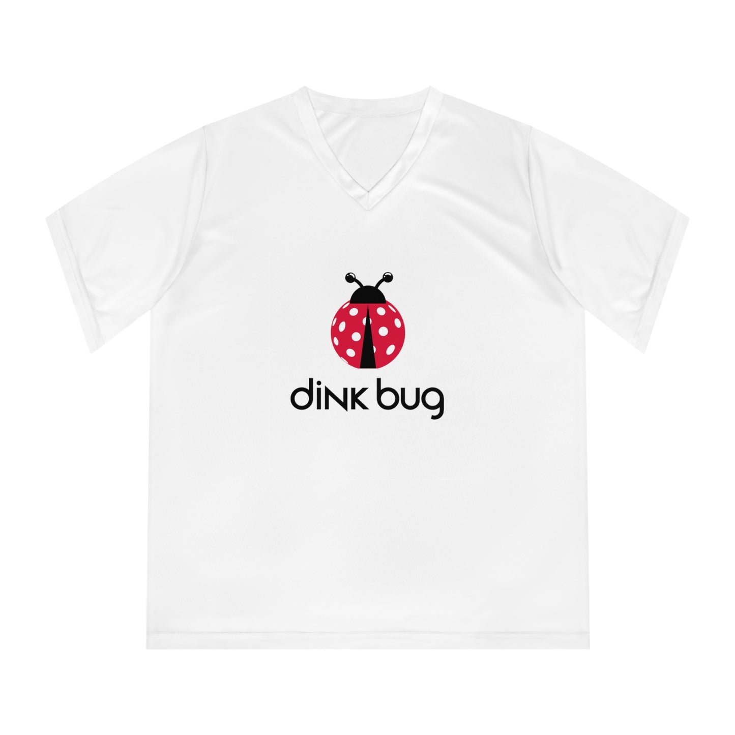 dink bug. Color Imprint. Women's Performance V-Neck