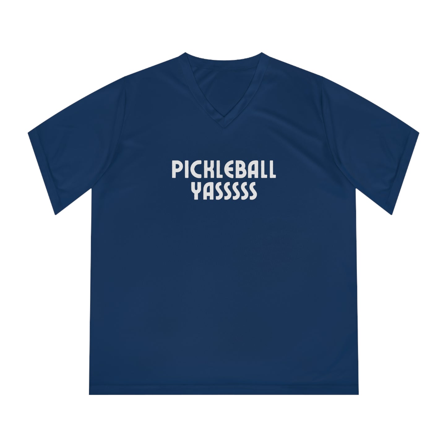 Pickleball YASSSSS Women's Performance V-Neck