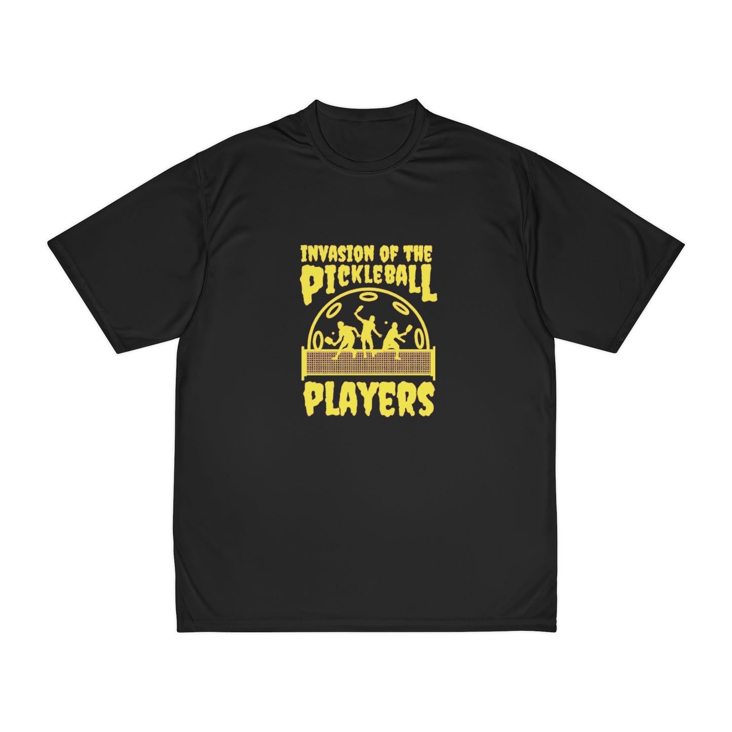 Invasion Of The Pickleball Players. Yellow Imprint. Performance