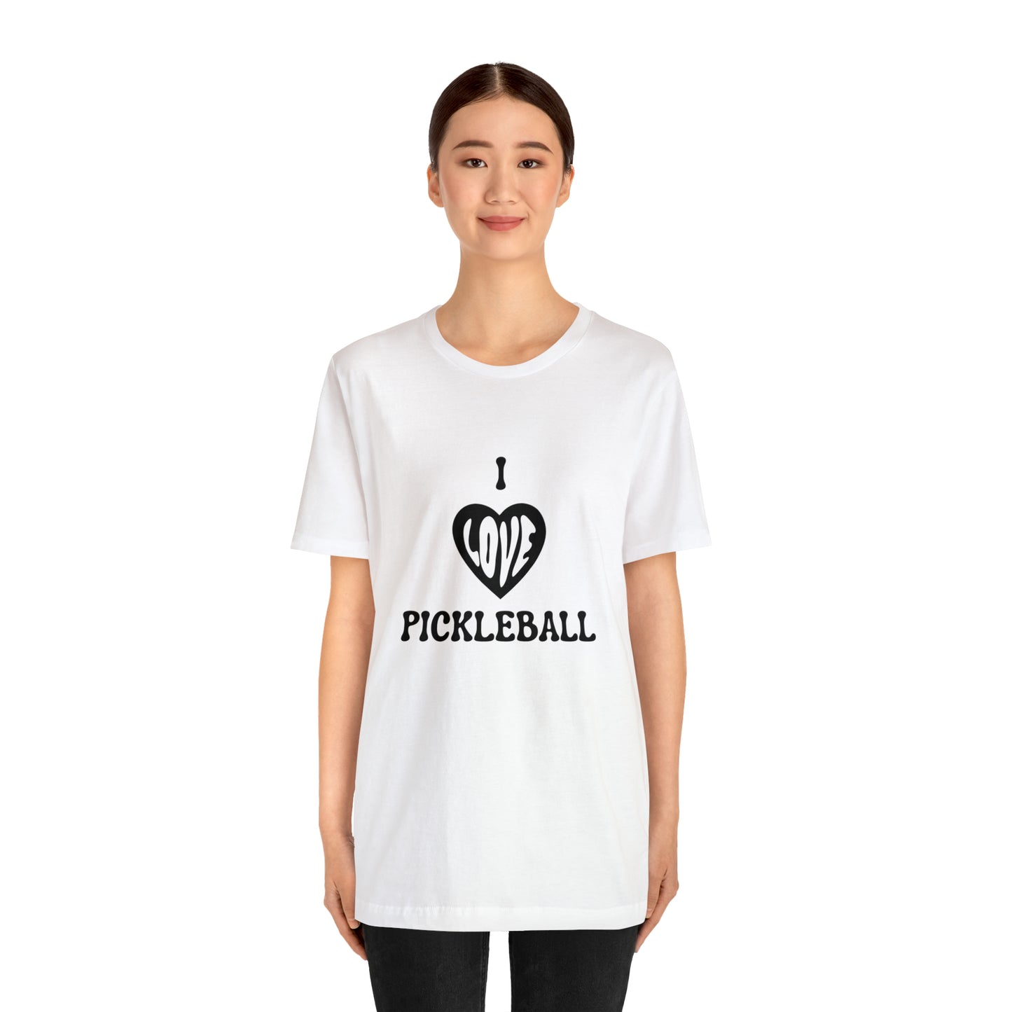 I Love Pickleball Bella+Canvas