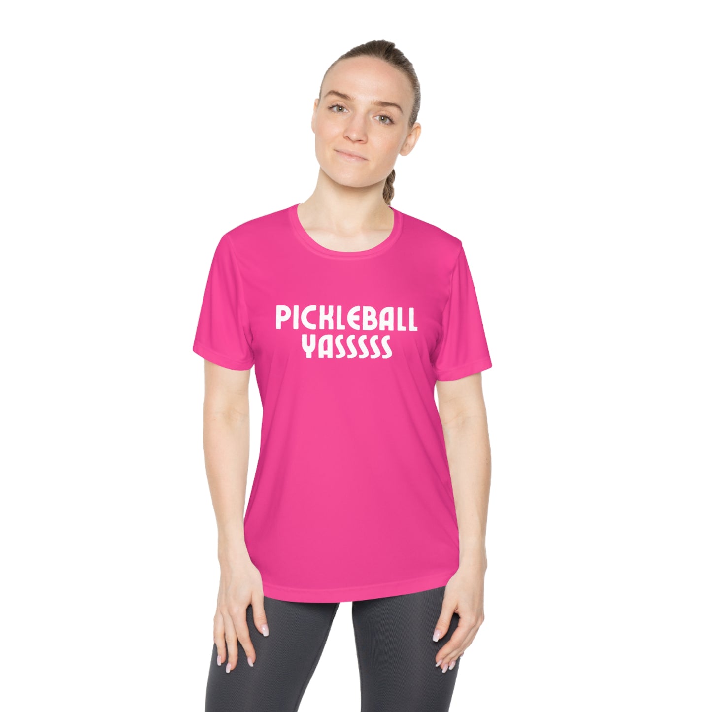Pickleball YASSSSS Women's Moisture Wicking