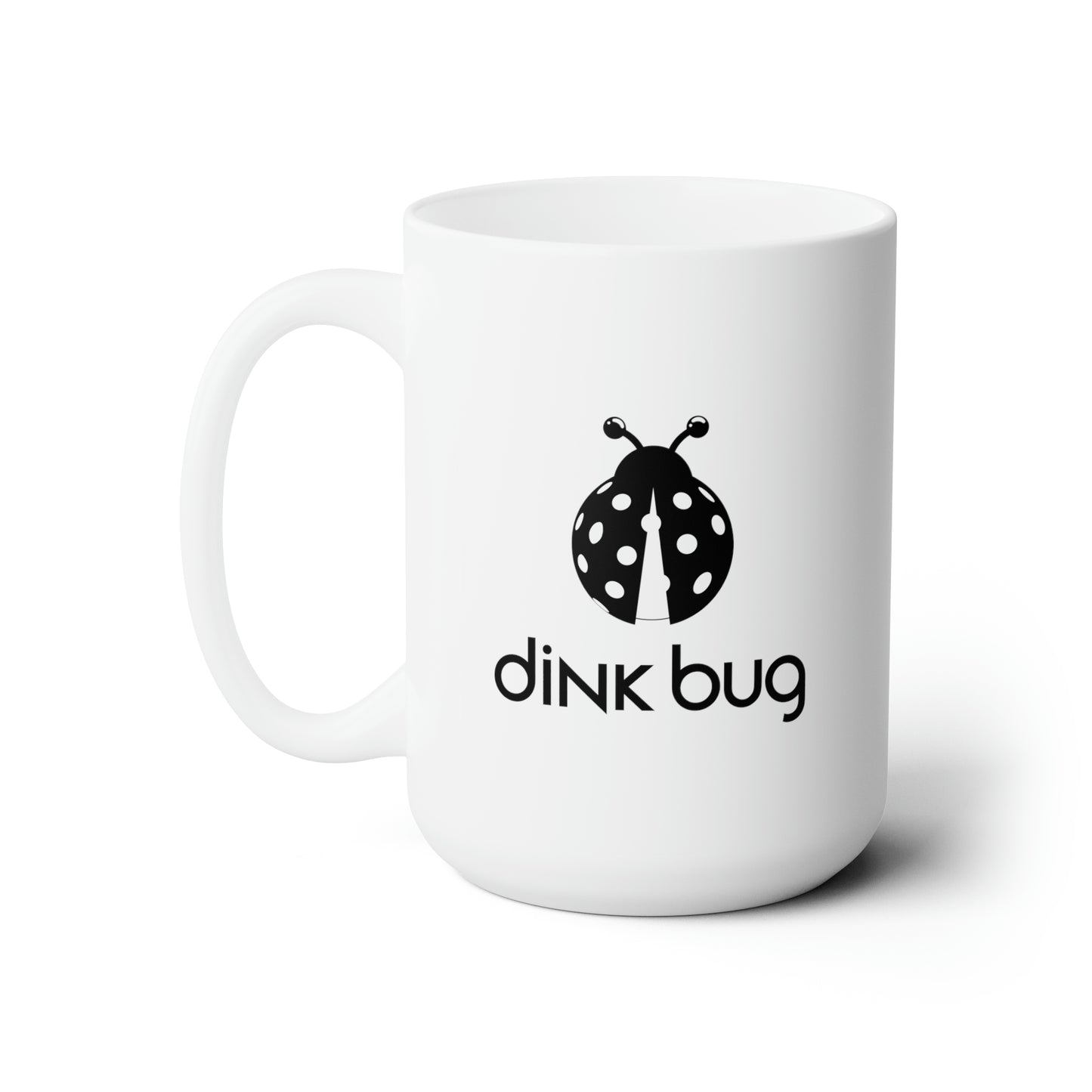 dink bug 15 Oz White Coffee Mug