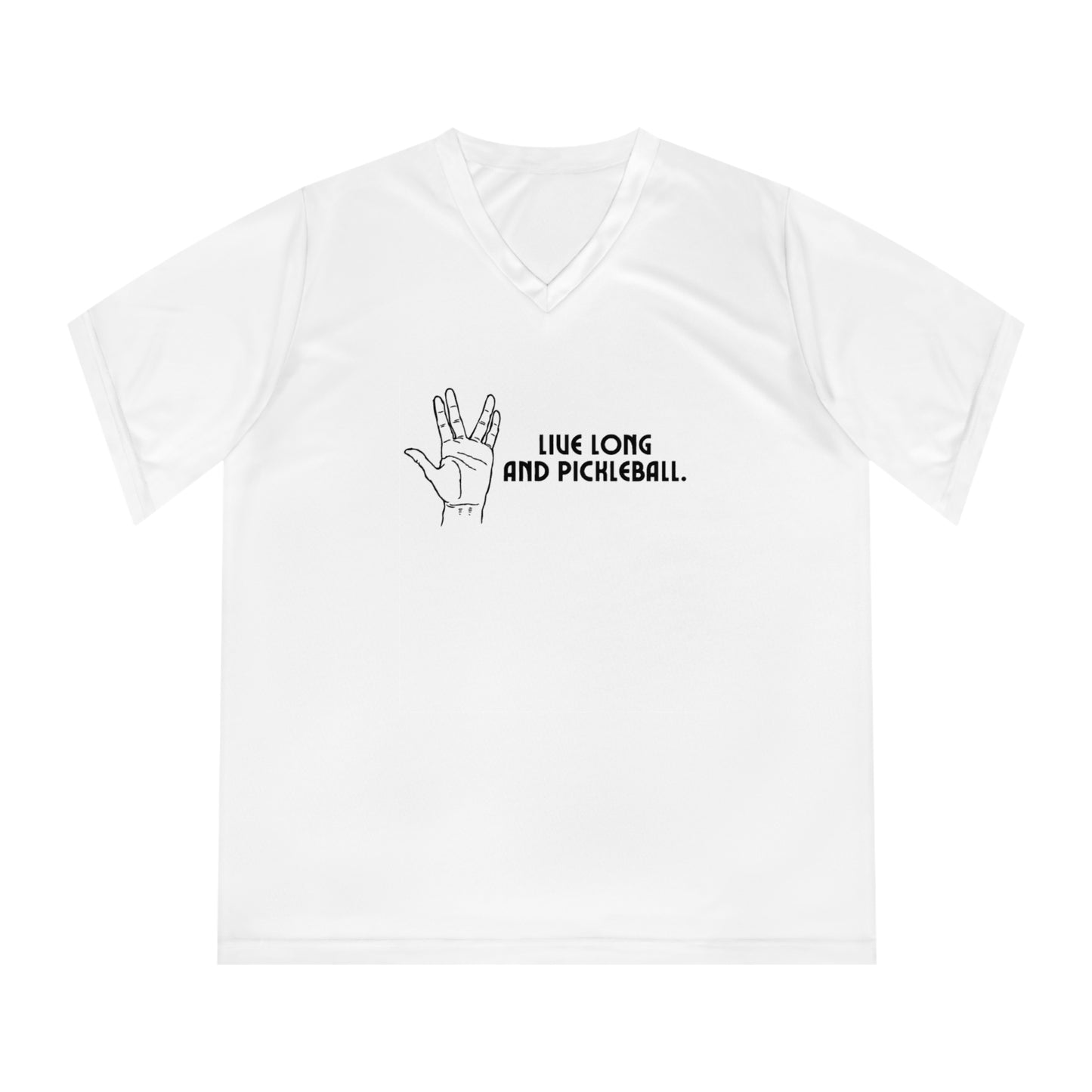 Live Long And Pickleball Women's Performance V-Neck
