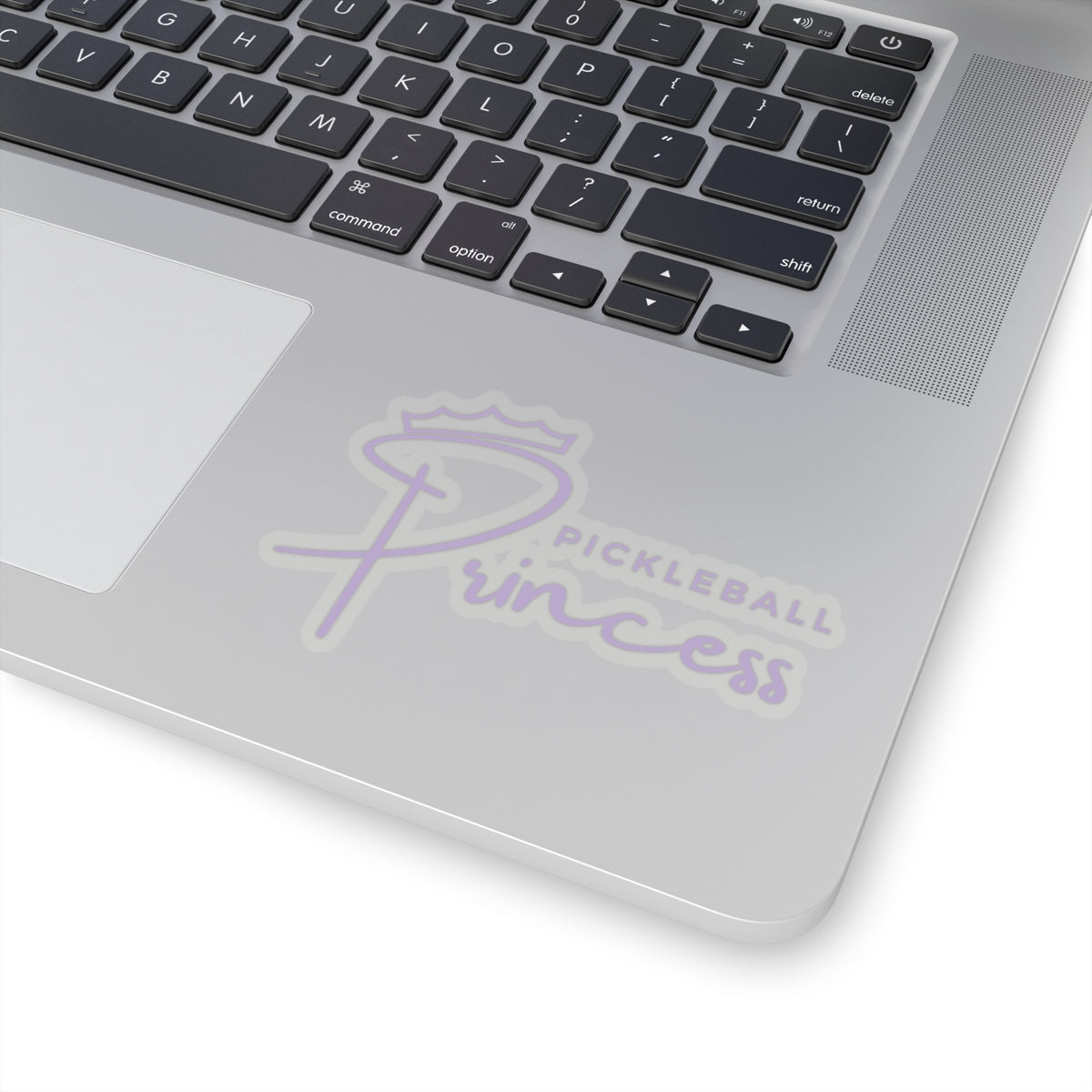 Pickleball Princess Purple Imprint Kiss Cut Sticker