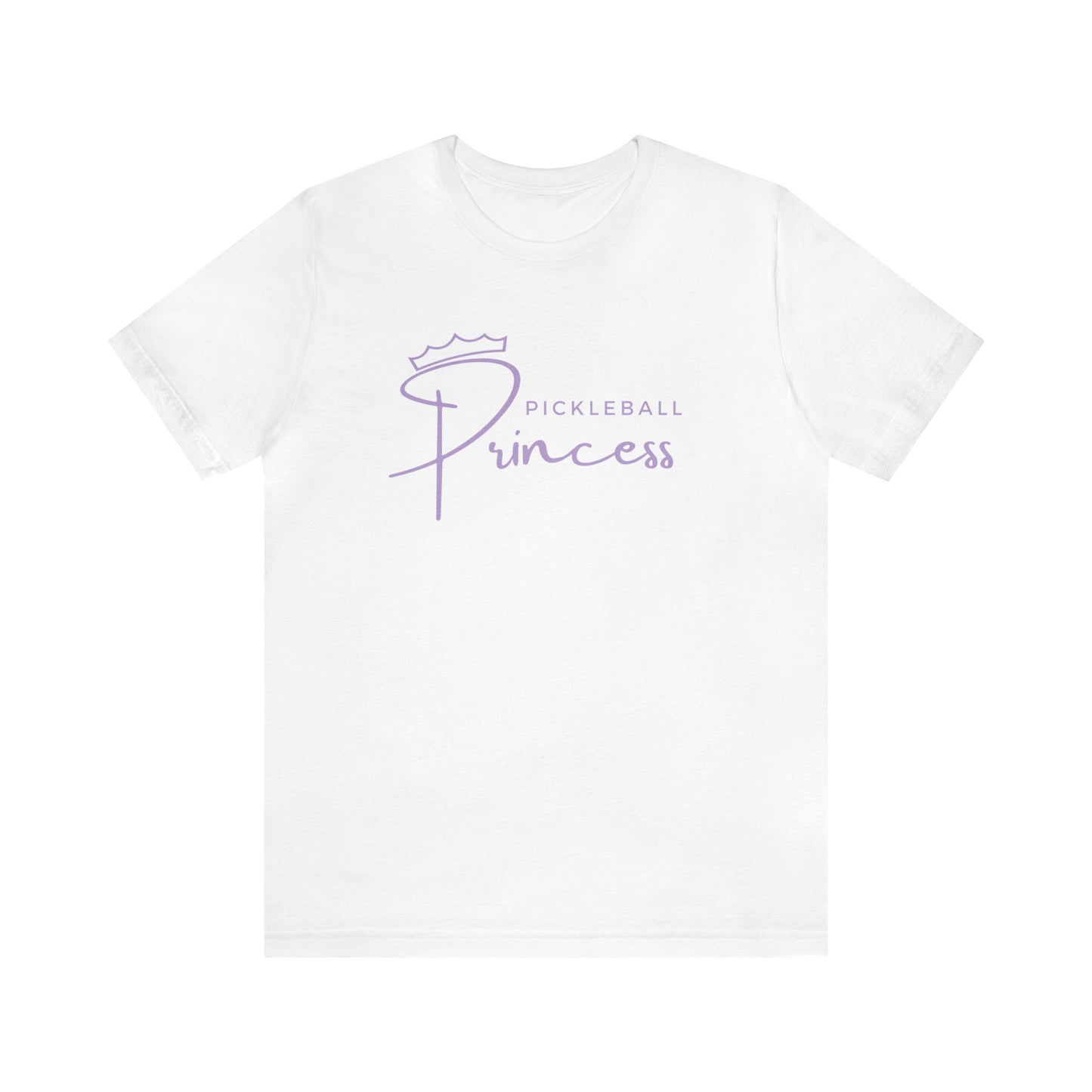 Pickleball Princess Purple Imprint. Bella+Canvas