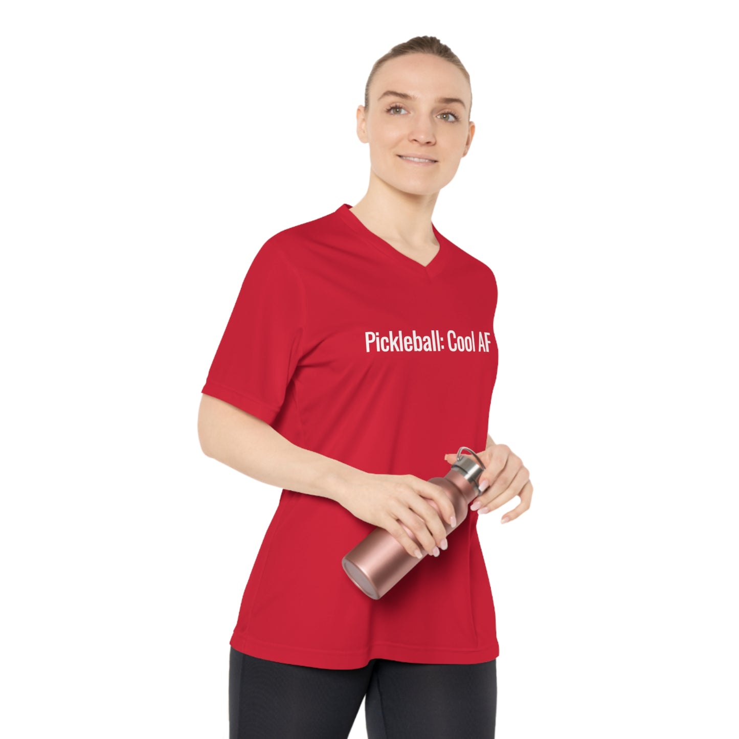 Pickleball: Cool AF Women's Performance V-Neck
