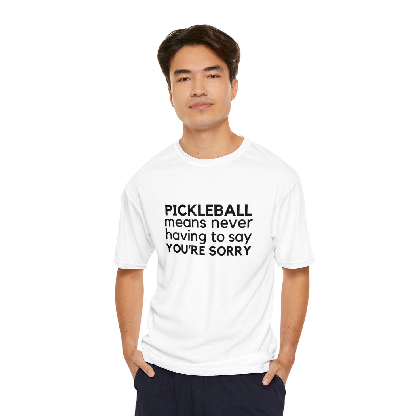 Pickleball Means Never Having To Say You're Sorry. Performance