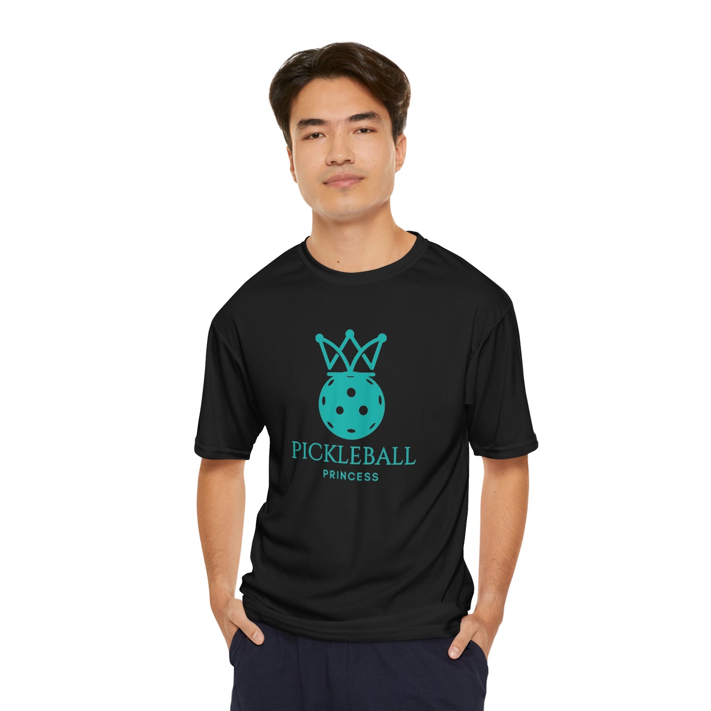 Pickleball Princess Tiffany Blue Imprint. Performance