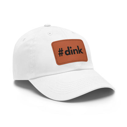 #dink Baseball Cap with Leather Patch