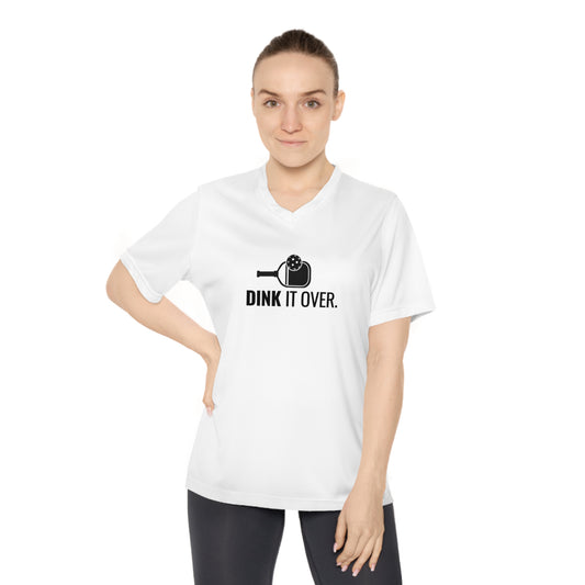 Dink It Over. Women's Performance V-Neck