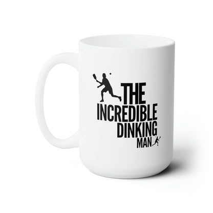 The Incredible Dinking Man 15 Oz White Coffee Mug