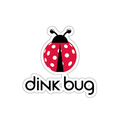 dink bug Kiss Cut Sticker