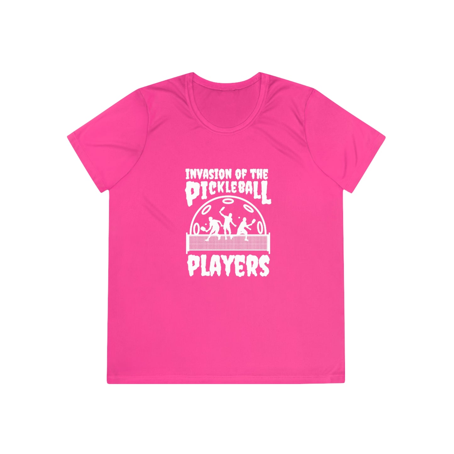 Invasion of the Pickleball Players Women's Moisture Wicking