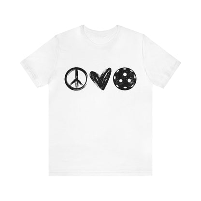 Peace, Love, Pickleball Bella+Canvas