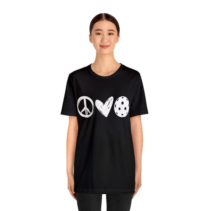 Peace, Love, Pickleball Bella+Canvas