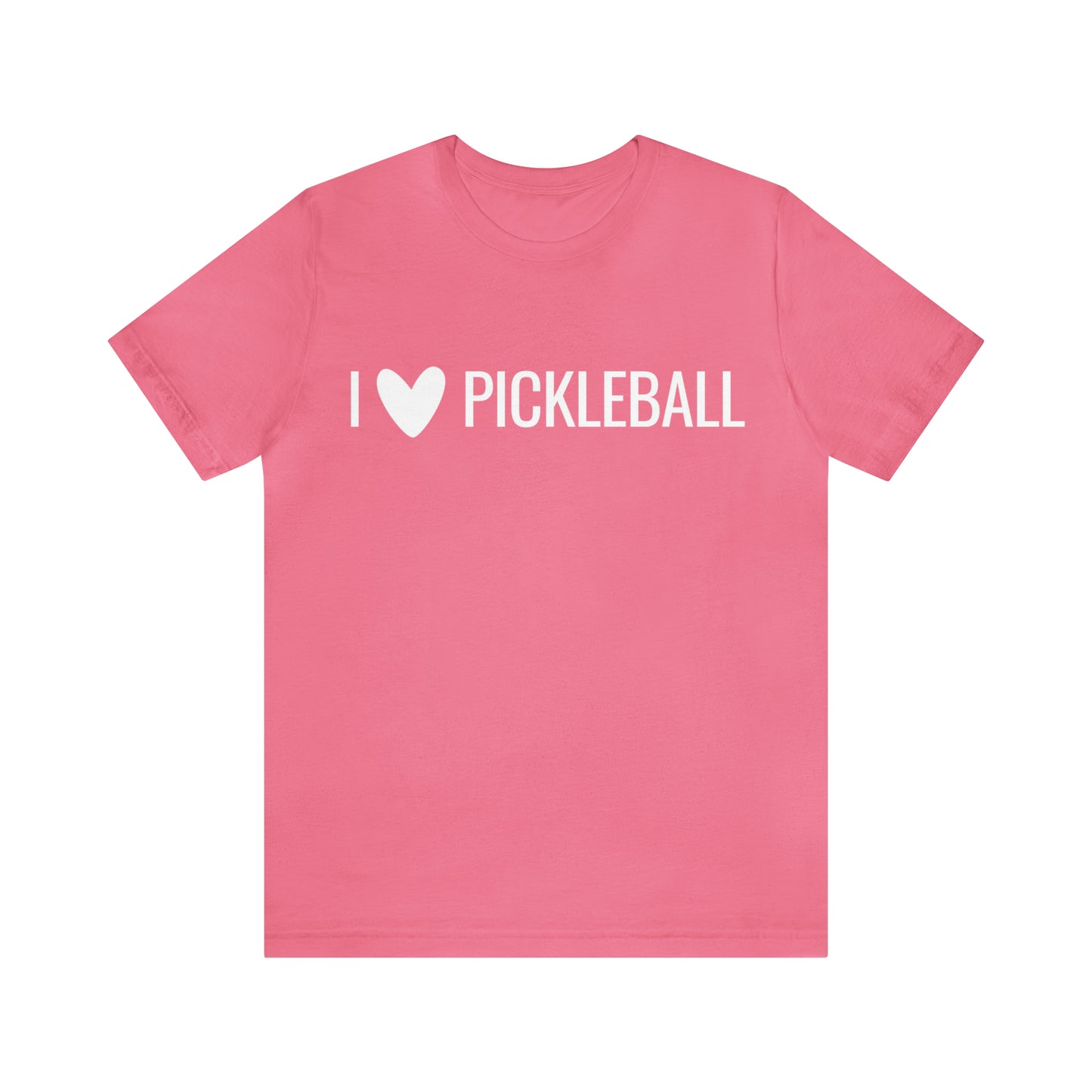 I Heart Pickleball Bella+Canvas