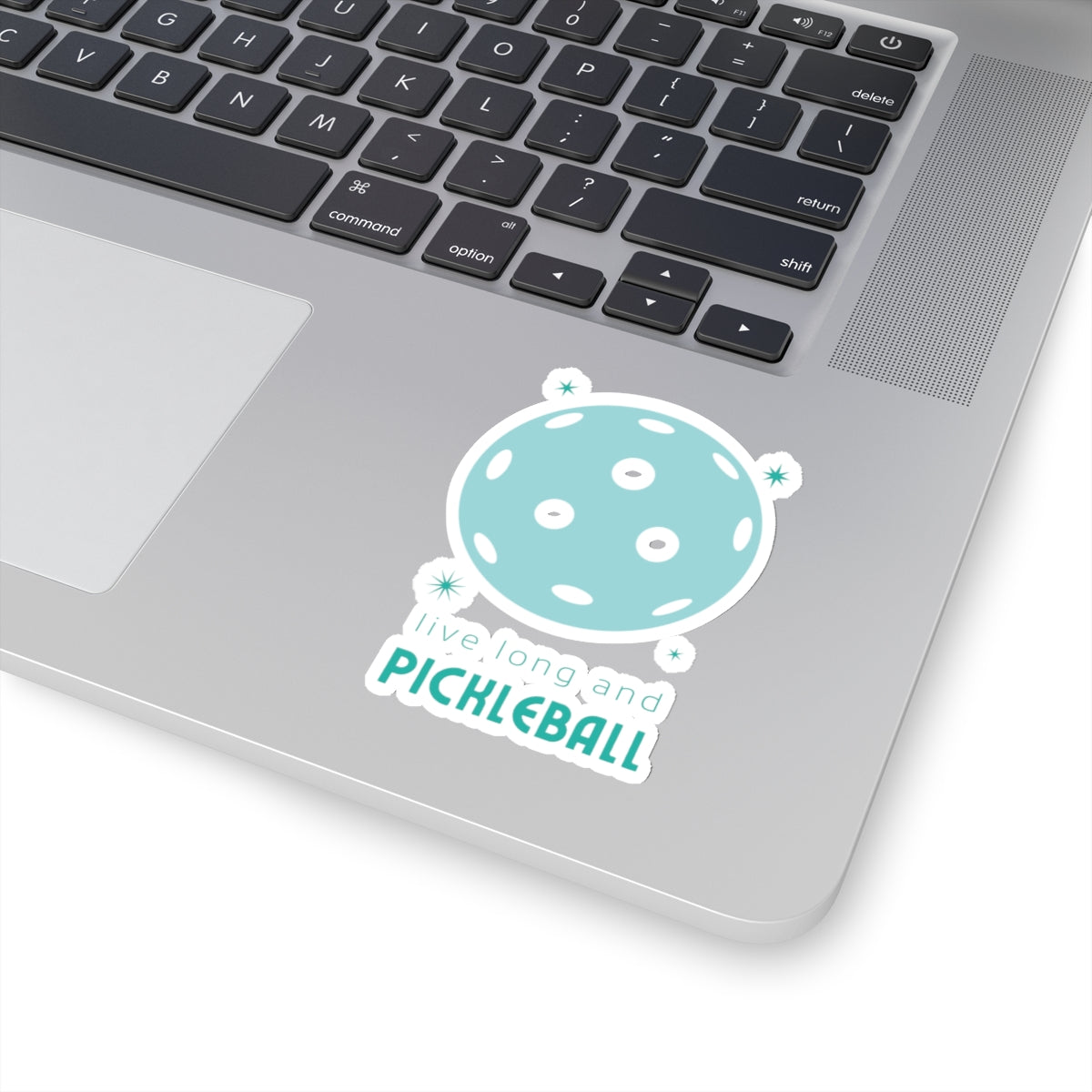 Live Long And Pickleball Kiss Cut Sticker