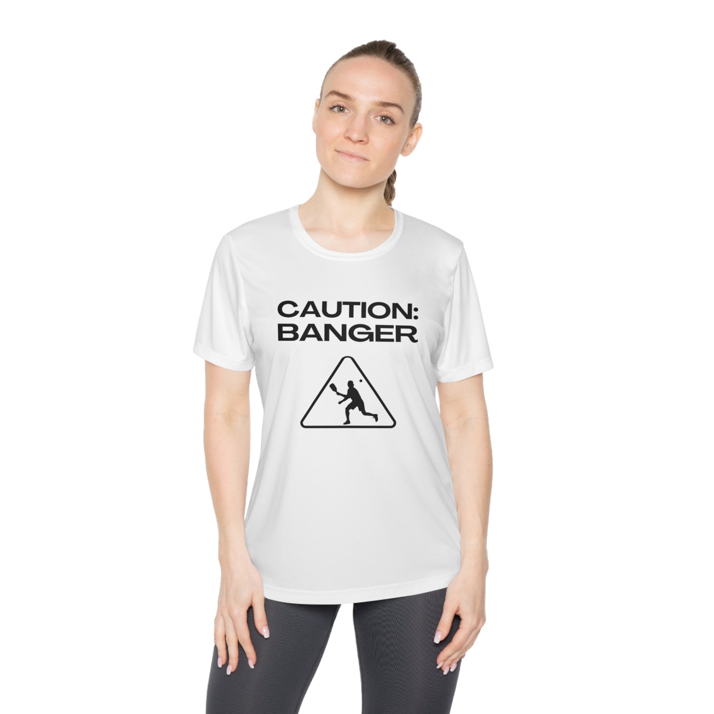 Caution:  Banger Women's Moisture Wicking