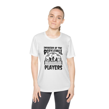 Invasion of the Pickleball Players Women's Moisture Wicking