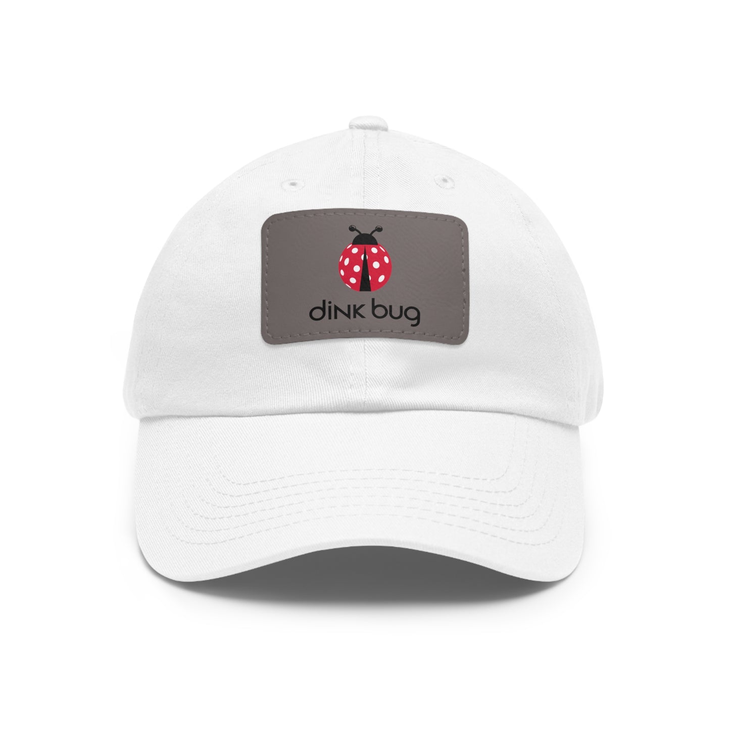 Dink Bug Baseball Cap with Leather Patch