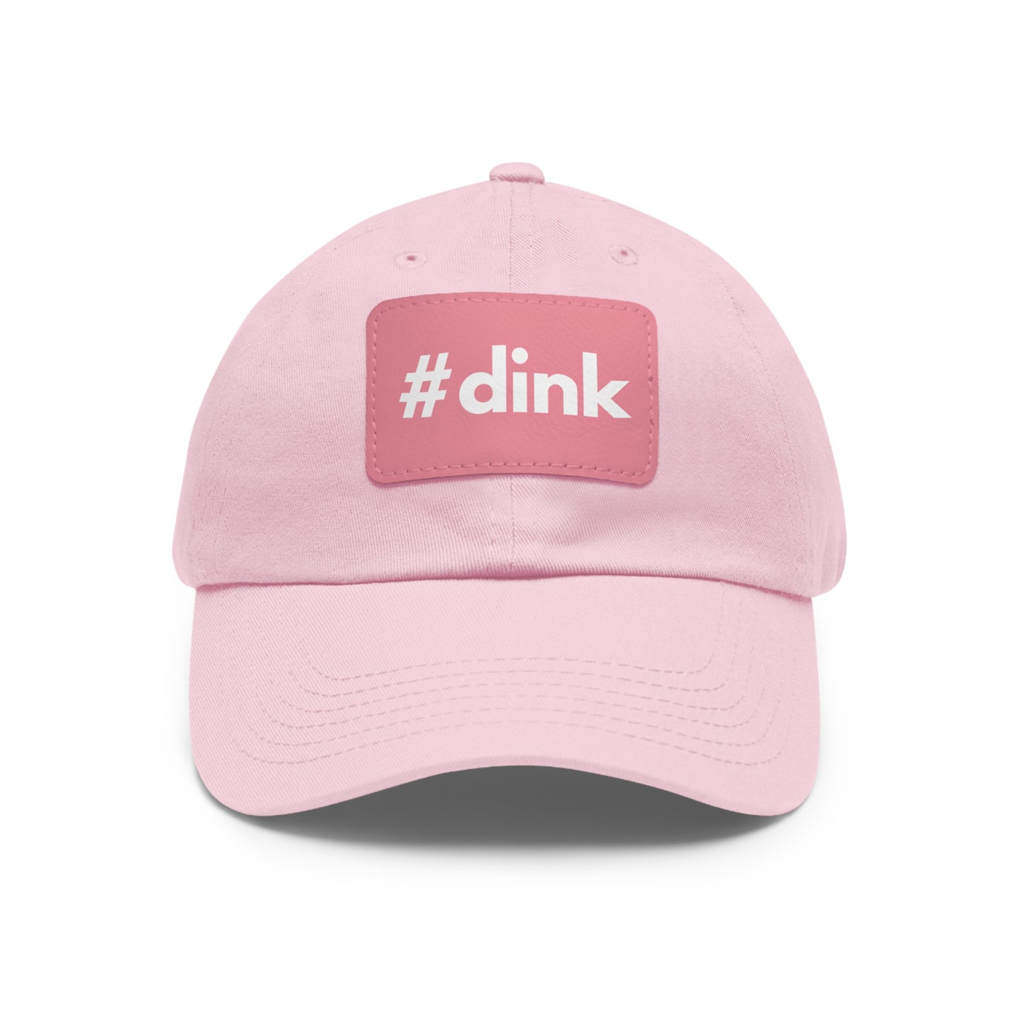 #dink Baseball Cap with Leather Patch