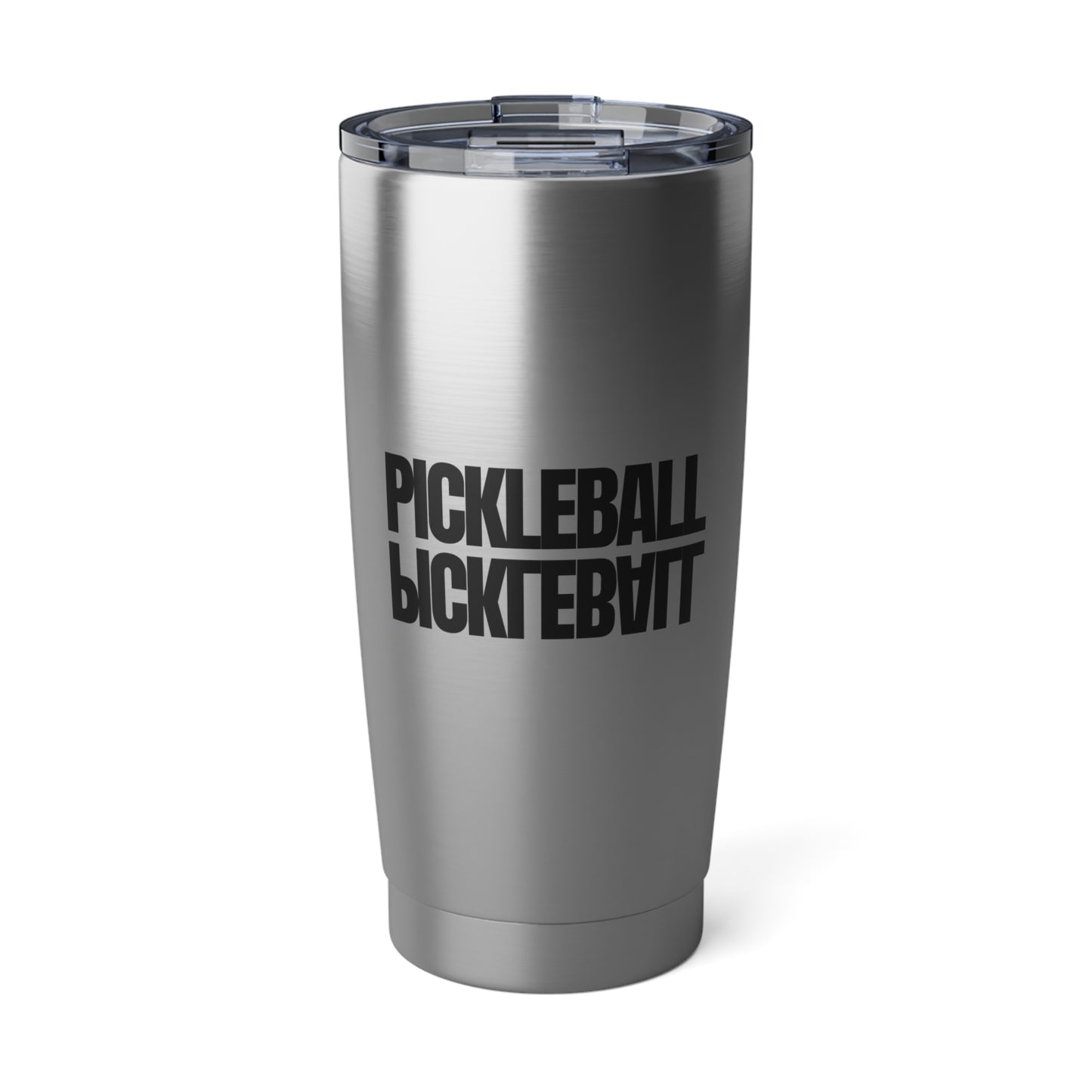 Pickleball Mirrored 20 Oz Stainless Steel Tumbler